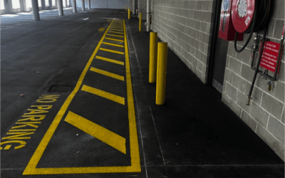 Tight Access Carpark Resurfacing & linemarking